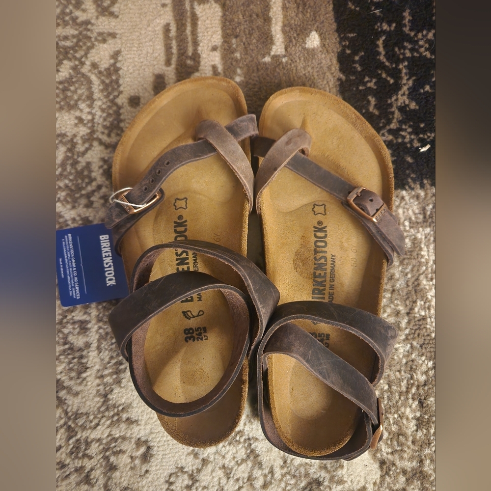 Birkenstock Made in Germany Yara Habana Sandals - Leather (For Women) - Picture 2 of 5